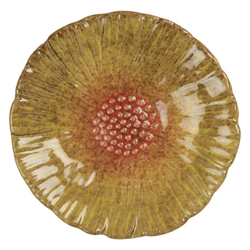 Platou ceramica Floare 14x3 cm