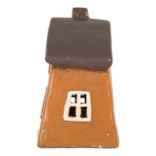 Candela Craciun Casuta ceramica multicolora 18x13x20 cm