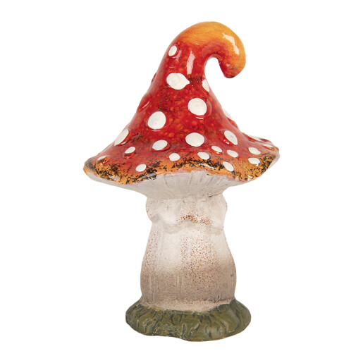 Ciupercuta decorativa ceramica multicolora 11x11x16 cm