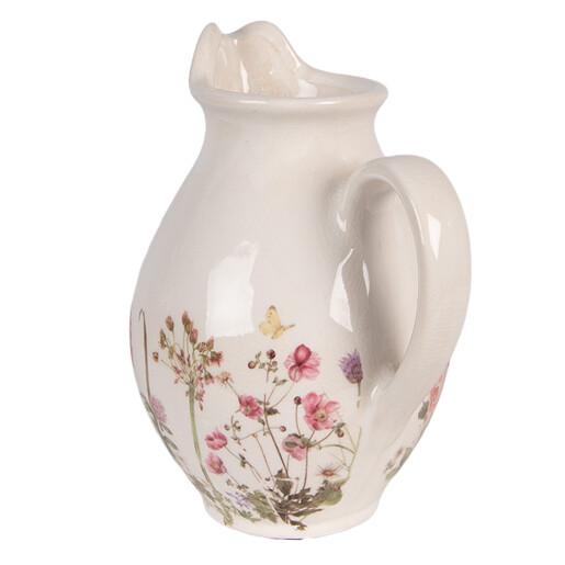 Carafa decorativa ceramica multicolora 16x12x19 cm