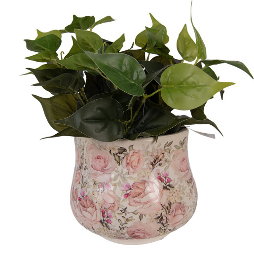 Ghiveci flori ceramica Trandafiri Ø 21x17 cm