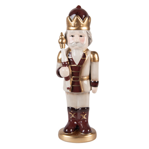 Figurina Spargatorul de Nuci ceramica multicolora 9x7x26 cm