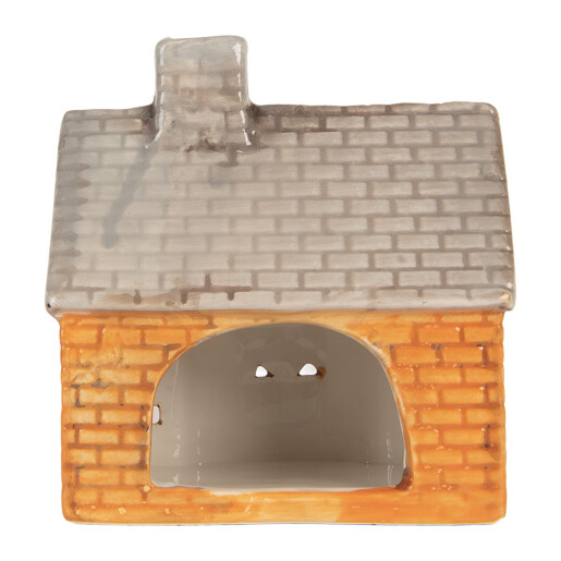 Candela Craciun ceramica multicolora 13x8x14 cm