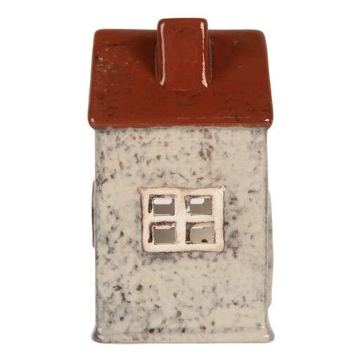 Candela Craciun ceramica multicolora 8x7x13 cm