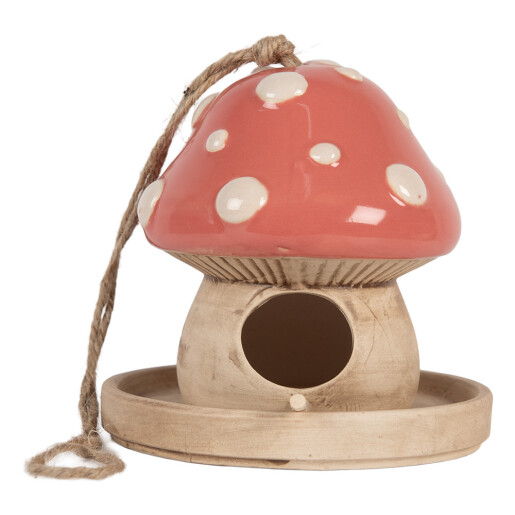 Casuta Pasari ceramica Ø 13x13 cm
