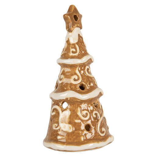 Candela Craciun ceramica alba maro Ø 8x15 cm