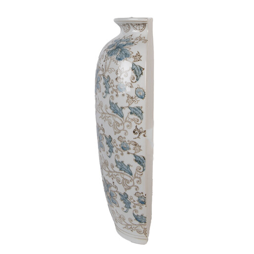 Vaza flori ceramica multicolora 19x10x38 cm