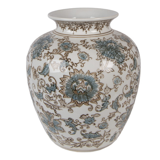 Vaza flori ceramica multicolora Ø 22x25 cm