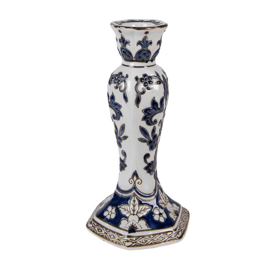 Sfesnic lumanare portelan multicolor Ø 11x21 cm