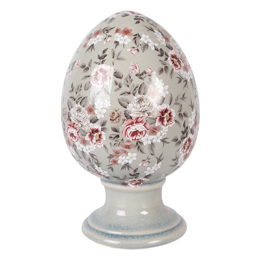 Ou Paste decorativ ceramica Ø 15x24 cm