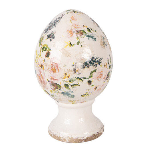 Ou Paste decorativ multicolor ceramica Ø 12x19 cm