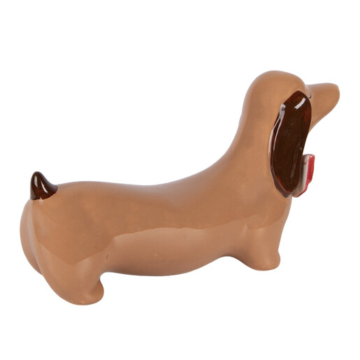 Figurina Catelus portelan multicolor  26x7x15 cm