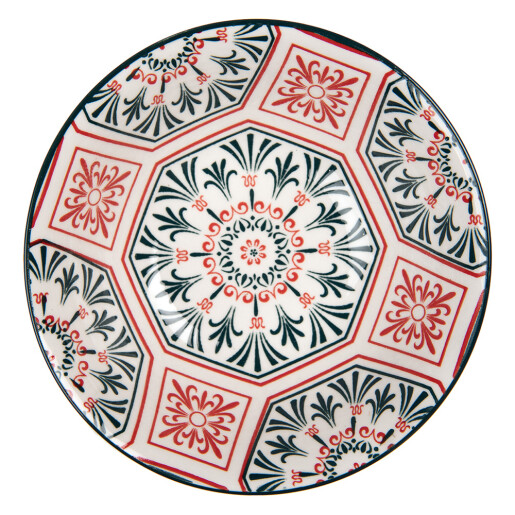 Set 2 boluri ceramica multicolora 15x5 cm, 350 ml