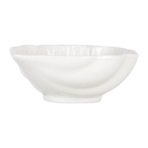 Set 2 boluri ceramica alba Scoica 12x10x4 cm