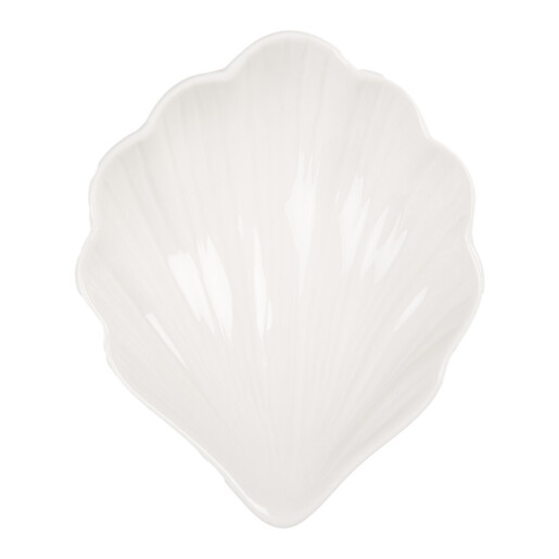 Set 2 boluri ceramica alba Scoica 12x10x4 cm