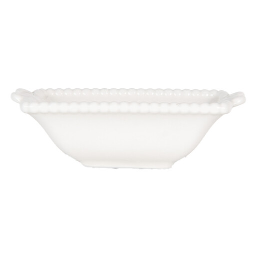 Bol ceramica alba 9x6x3 cm / 25 ml