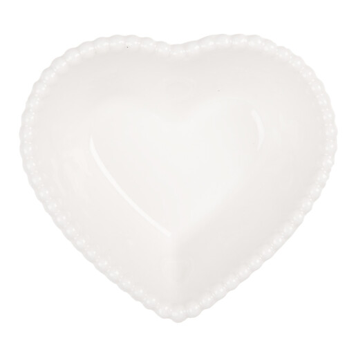 Set 2 boluri ceramica alba 8x8x3 cm, 25 ml