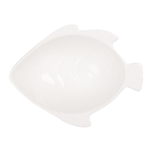 Bol Peste ceramica alba 12x9x4 cm / 75 ml