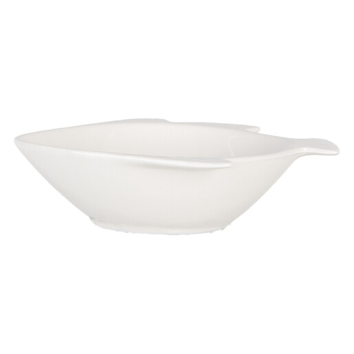 Bol Peste ceramica alba 12x9x4 cm / 75 ml