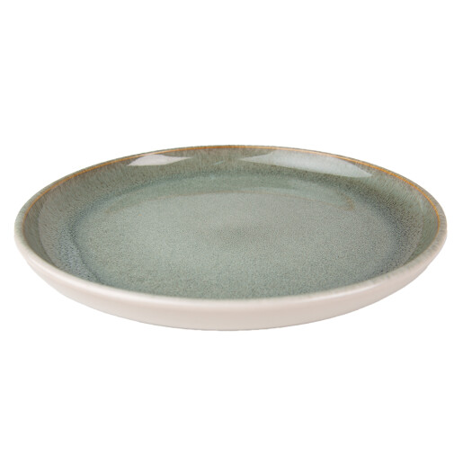 Set 5 farfurii ceramica verde 21x2 cm 