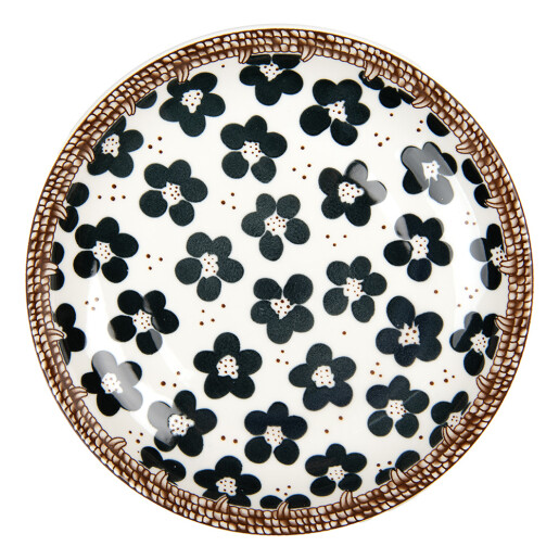 Farfurie ceramica multicolora Ø 21x3 cm