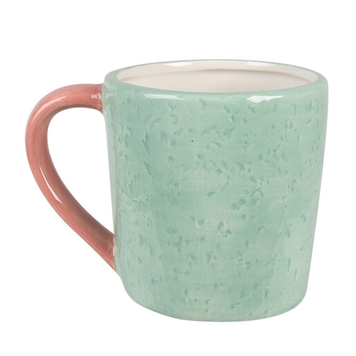 Cana Craciun ceramica 13x9x9 cm, 350 ml