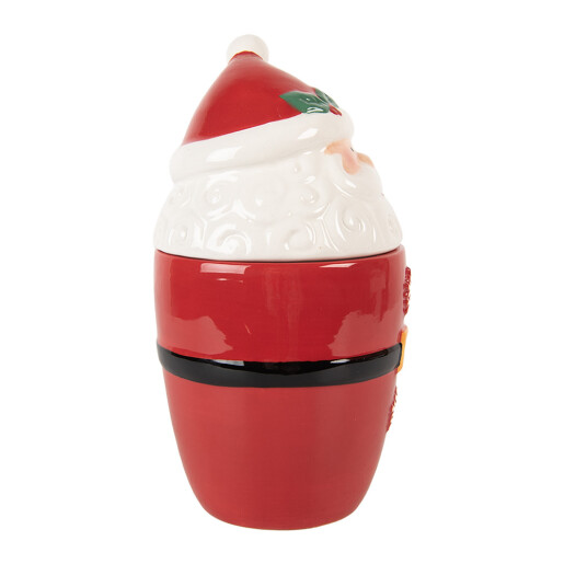 Cana Mos Craciun ceramica multicolora 13x9x17 cm / 300 ml