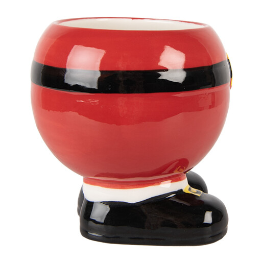 Cana Mos Craciun ceramica multicolora 14x11x11 cm / 400 ml