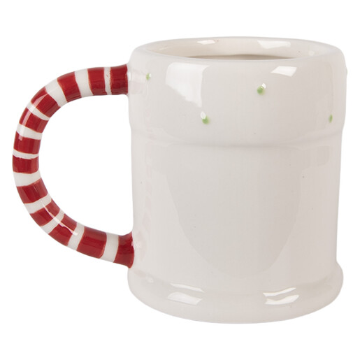 Cana Craciun Turta Dulce ceramica multicolora 14x10x11 cm / 400 ml