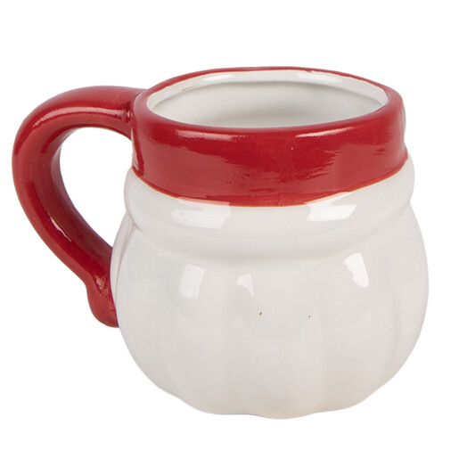 Cana Mos Craciun ceramica multicolora 12x8x8 cm / 300 ml