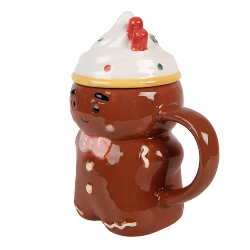 Cana Turta Dulce ceramica multicolora 12x8x15 cm / 250 ml