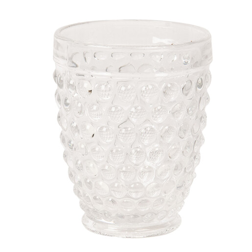 Set 6 pahare sticla transparenta 8x10 cm, 225 ml