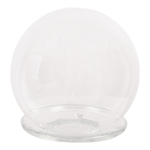 Platou decorativ sticla 15x16 cm