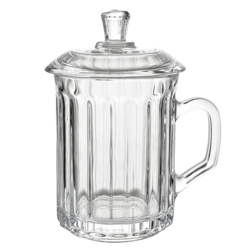 Set 4 cani sticla transparenta 11x9x15 cm / 250 ml