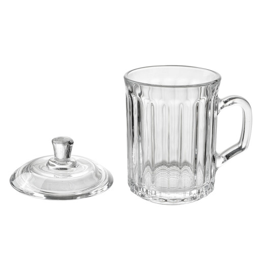 Set 4 cani sticla transparenta 11x9x15 cm / 250 ml