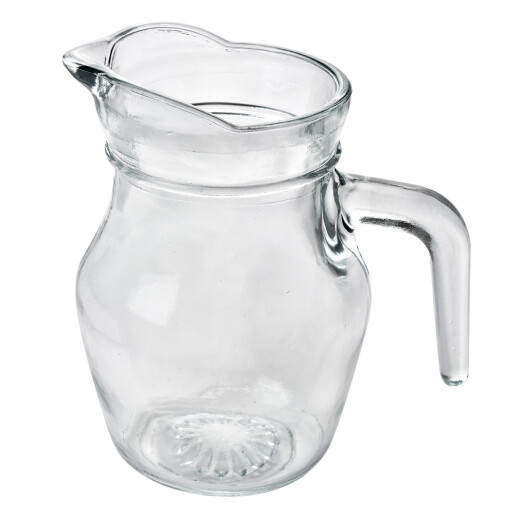 Set 2 carafe sticla transparenta 14x9x13 cm, 500 ml