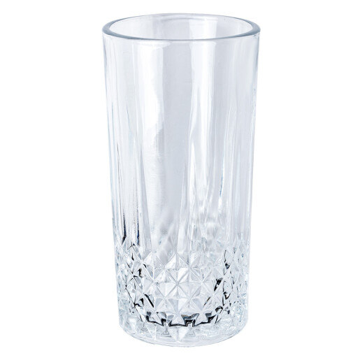 Set 6 pahare sticla transparenta Ø 7x15 cm / 320 ml
