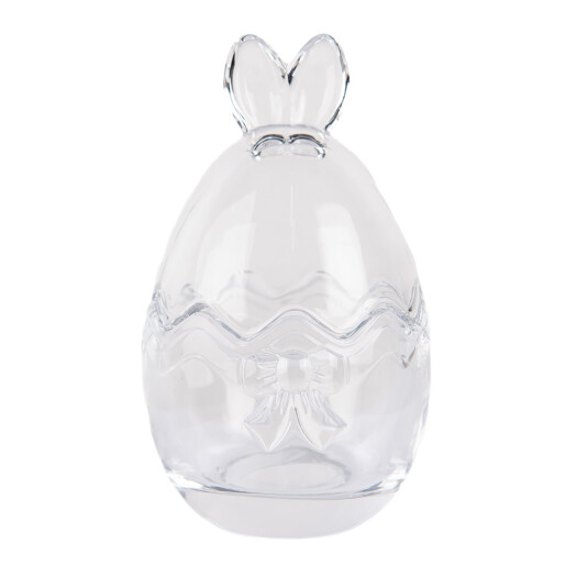  Ou decor Paste sticla transparenta 8x14 cm