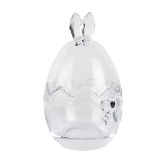  Ou decor Paste sticla transparenta 8x14 cm