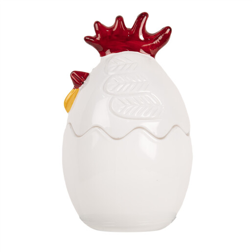Ou decor Paste sticla multicolora 8x14 cm