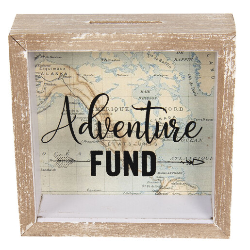 Pusculita Adventure mdf 15x5x15 cm