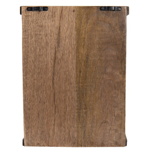 Cutie suspendabila chei lemn 6 agatatori 23x8x30 cm