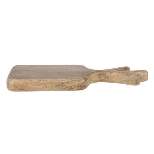 Platou servire lemn maro 30x14x2 cm