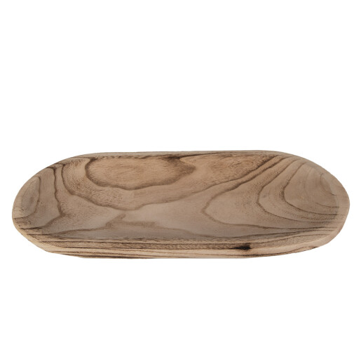 Platou servire lemn maro 40x18x4 cm