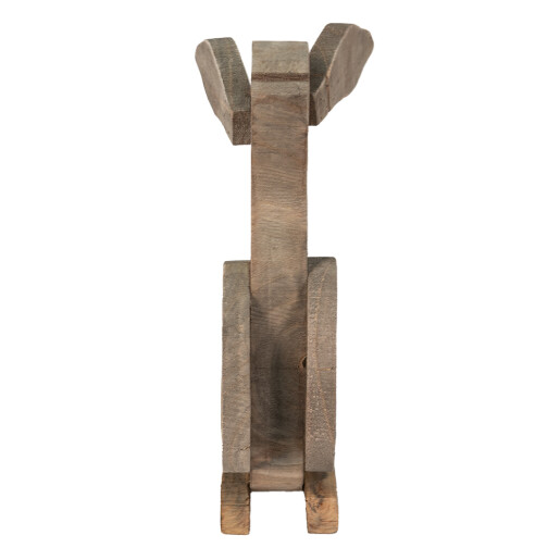 Figurina Iepuras lemn maro 28x11x33 cm