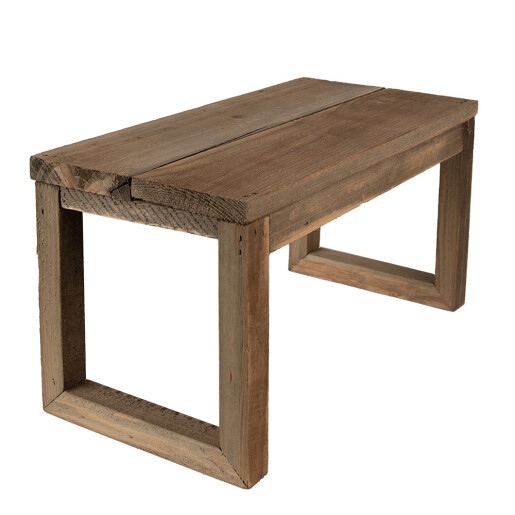 Suport ghiveci flori lemn maro 38x18x19 cm