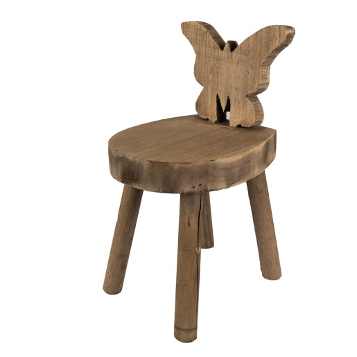 Suport ghiveci flori lemn maro 18x19x34 cm