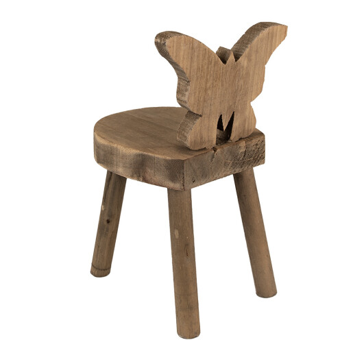Suport ghiveci flori lemn maro 18x19x34 cm