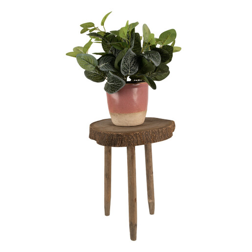 Suport ghiveci flori lemn maro 24x36 cm