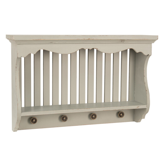 Raft suspendabil mdf alb antichizat 51x13x35 cm
